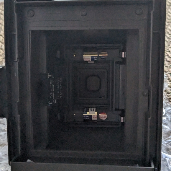 Vintage Polaroid Cold Clip 203 Land Camera Square Shooter Photography - Picture 5 of 8